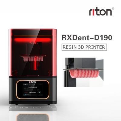 Impresora dental 3D Machine de Metal Digital Resin el 100μM de la impresora de Lcd 3d del modelo