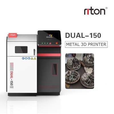 Impresora dental del metal 3D del laser del ajuste del laboratorio de Riton Dual-150 DMLS 650 kilogramos