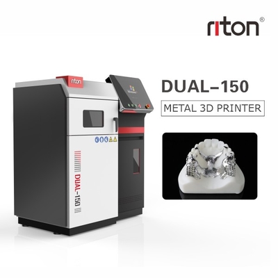 Máquina dental industrial de Double Fiber Laser de la impresora del metal 3D